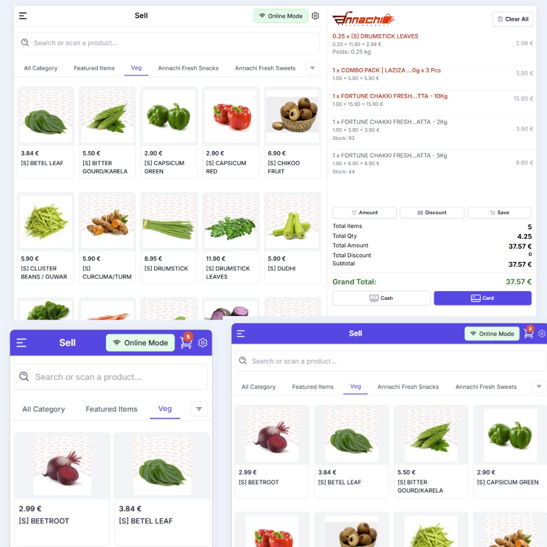 Home pos portfolio annachi france